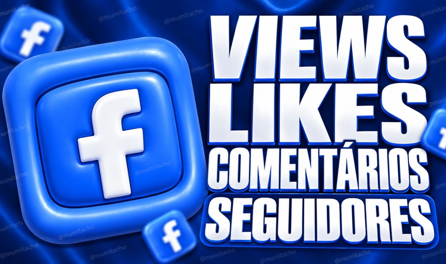 Serviços Facebook | Curtidas | Visualizações | Comentários | Reações | E MAIS!