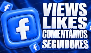 Serviços Facebook | Curtidas | Visualizações | Comentários | Reações | E MAIS!