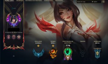 CONTA LOL LVL 473 / AHRI LENDA ASCENDIDA E TERMAS NOTURNAS