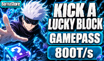 (QUEIMA ESTOQUE) Kick a Lucky Block/Chute um Bloco da Sorte - UPDATE 9