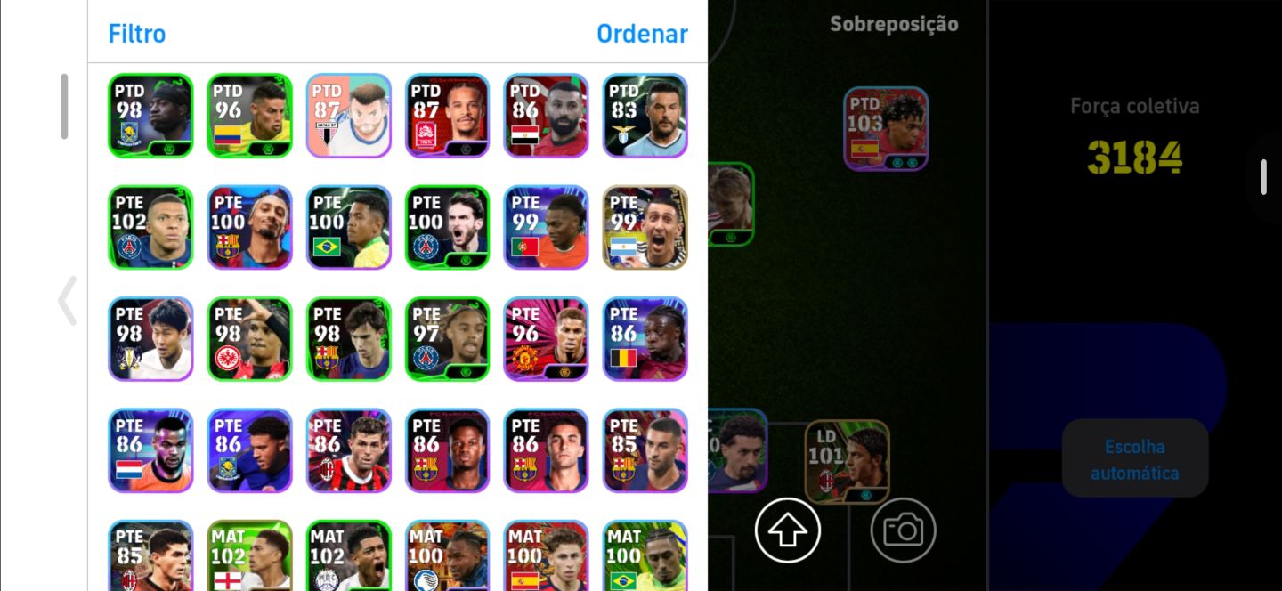 Conta efootball disponível