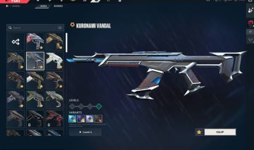 CONTA VALORANT - VANDAL KURONAMI + RGX + ARAXYS, PHANTOM RECON E MAIS