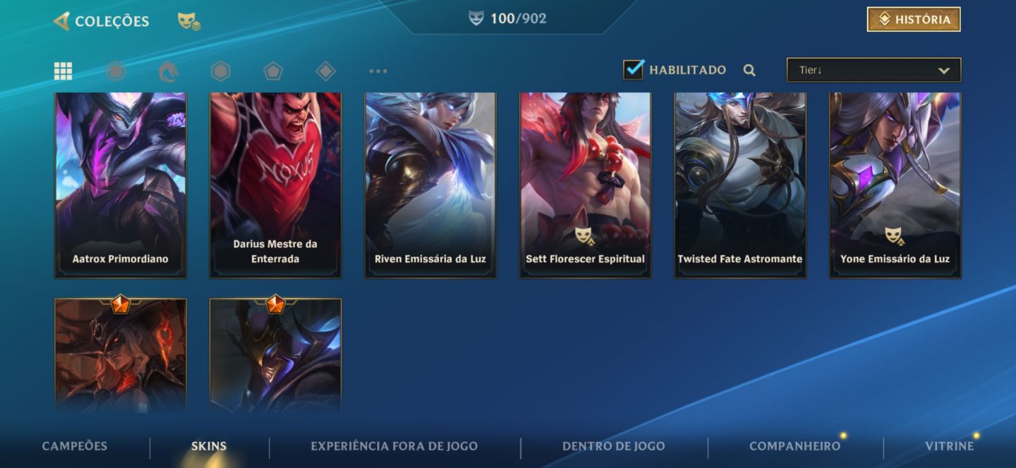 Conta de wr