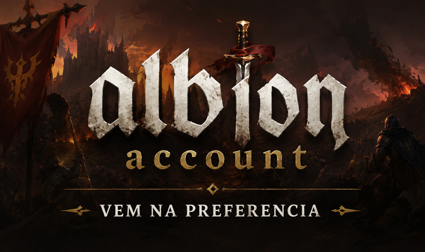 Conta Albion - End Game - MUITA FAMA AMARELA!!!