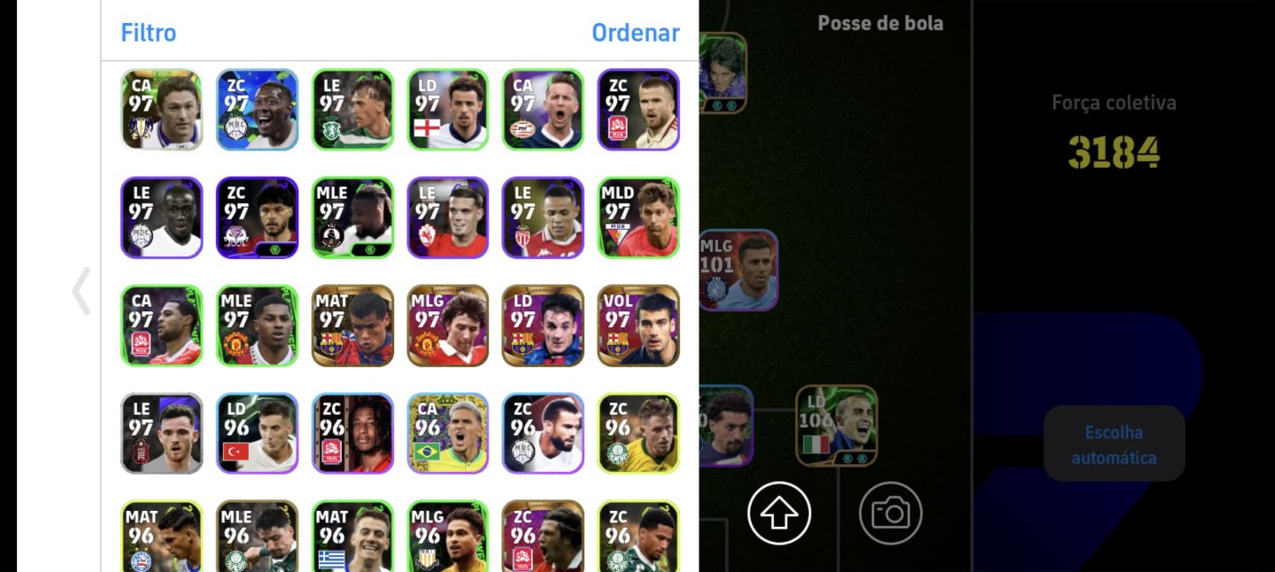 CONTA EFOOTBALL RARA MOBILE À VENDA NA GGMAX BARCELONA FC FORÇA COLETIVA 3187