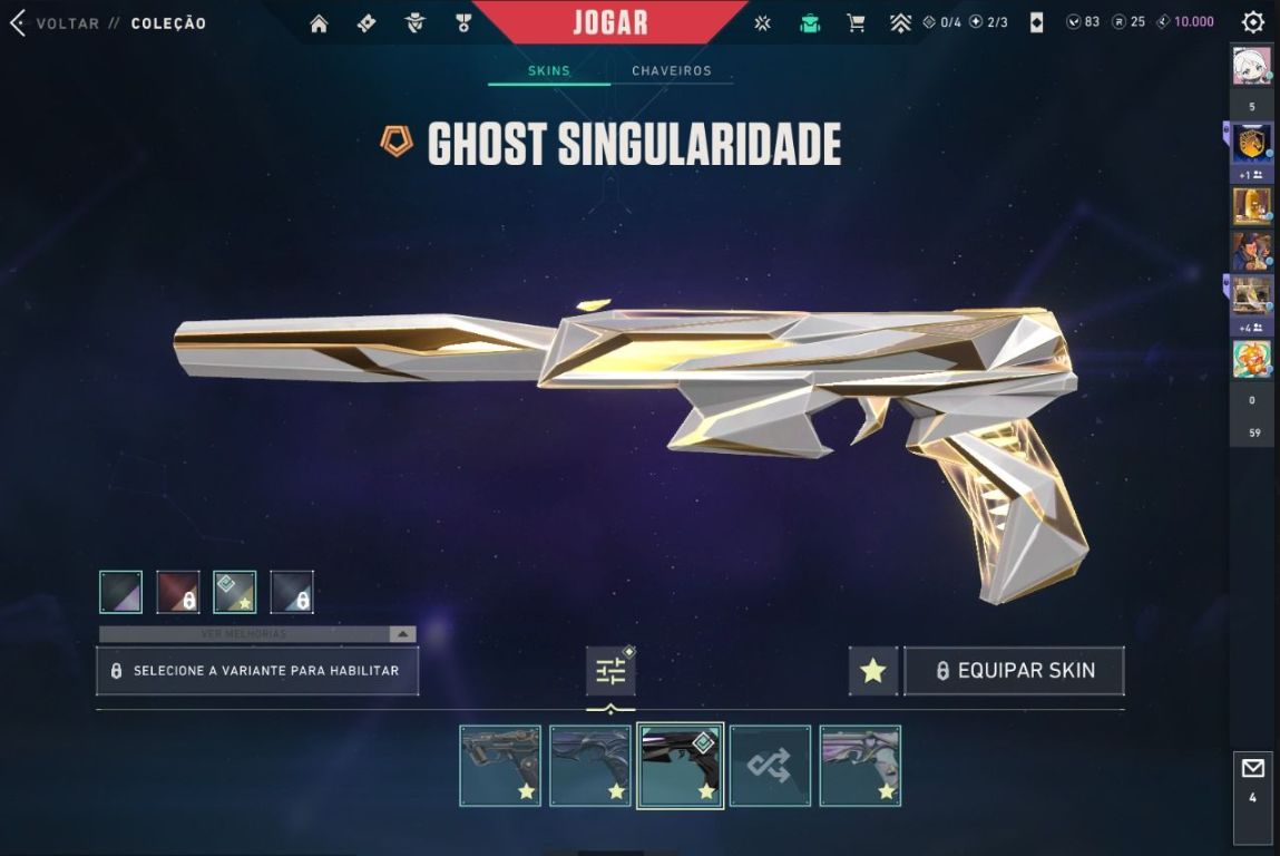 CONTA DE VALORANT COM CHAMPIONS 2021 E VÁRIAS OUTRAS SKINS!
