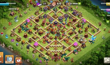 CONTA CV 16 FULL - CLASH OF CLANS (NADA PRA FAZER)