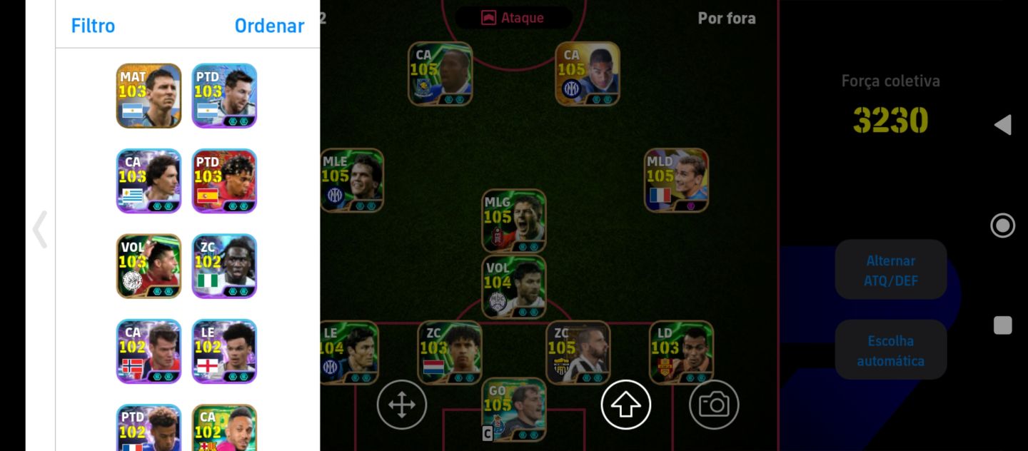 CONTA EFOOTBALL 3230 OVER |ADRIANO, RUI COSTA, SALAH BLITZ| KONAMI ID 100% LIMPA