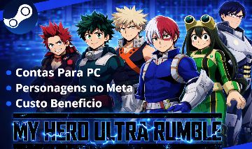 Conta de MY HERO ULTRA RUMBLE com varios estilos (o mais barato)