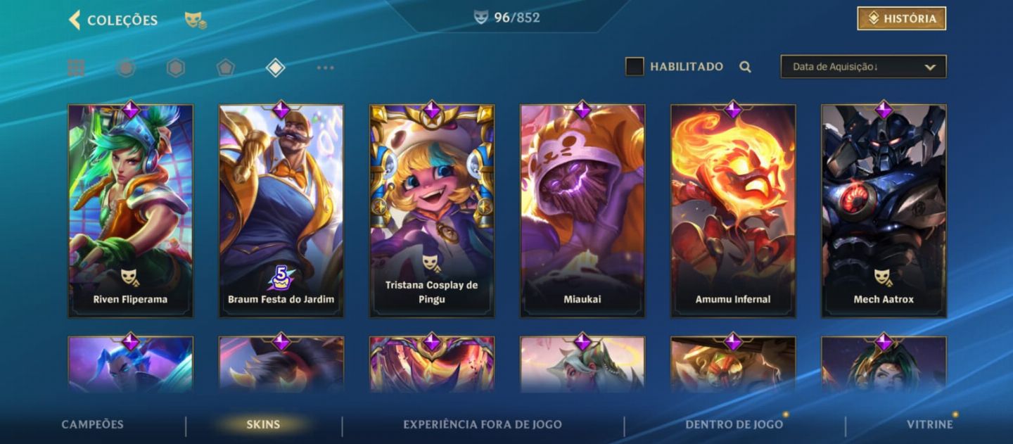CONTA MONO KAYN - MAIN JUNGLE - RANK MAIS ALTO MESTRE