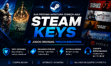 KEYS STEAM TOP (+R$200 / +R$100) ENTREGA RÁPIDA GARANTIDA!