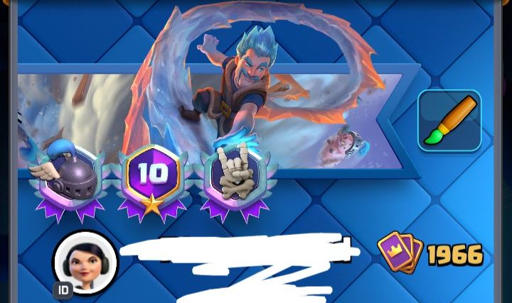CONTA CLASH ROYALE COM 10 ANOS DE JOGO, REI 16, 21 EVO, 6 HEROIS E MAX trofeus