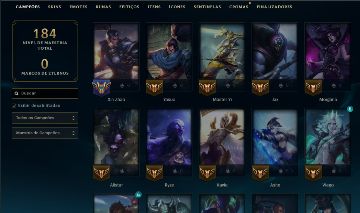 CONTA DE LOL NIVEL 52 TROCA DE TODOS OS DADOS