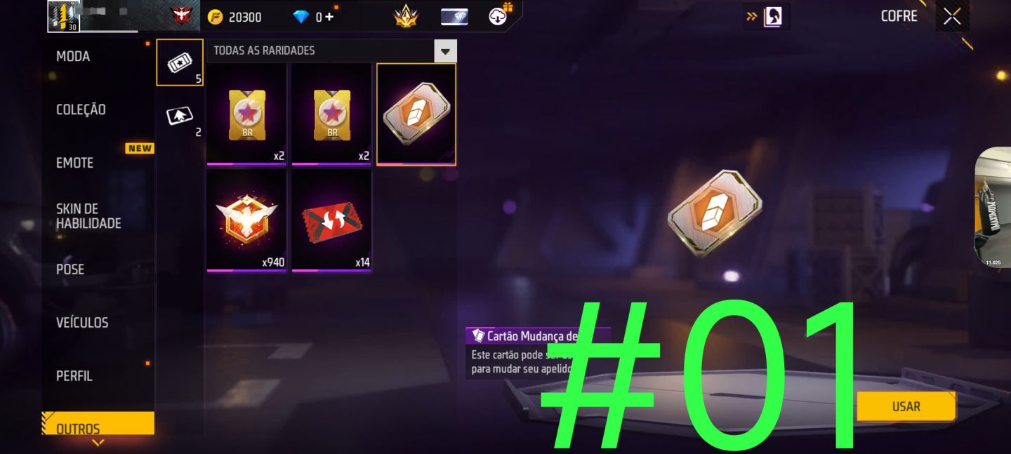 CONTAS DE FREE FIRE BARATAS ( LEIA A DESCRIÇÃO!)