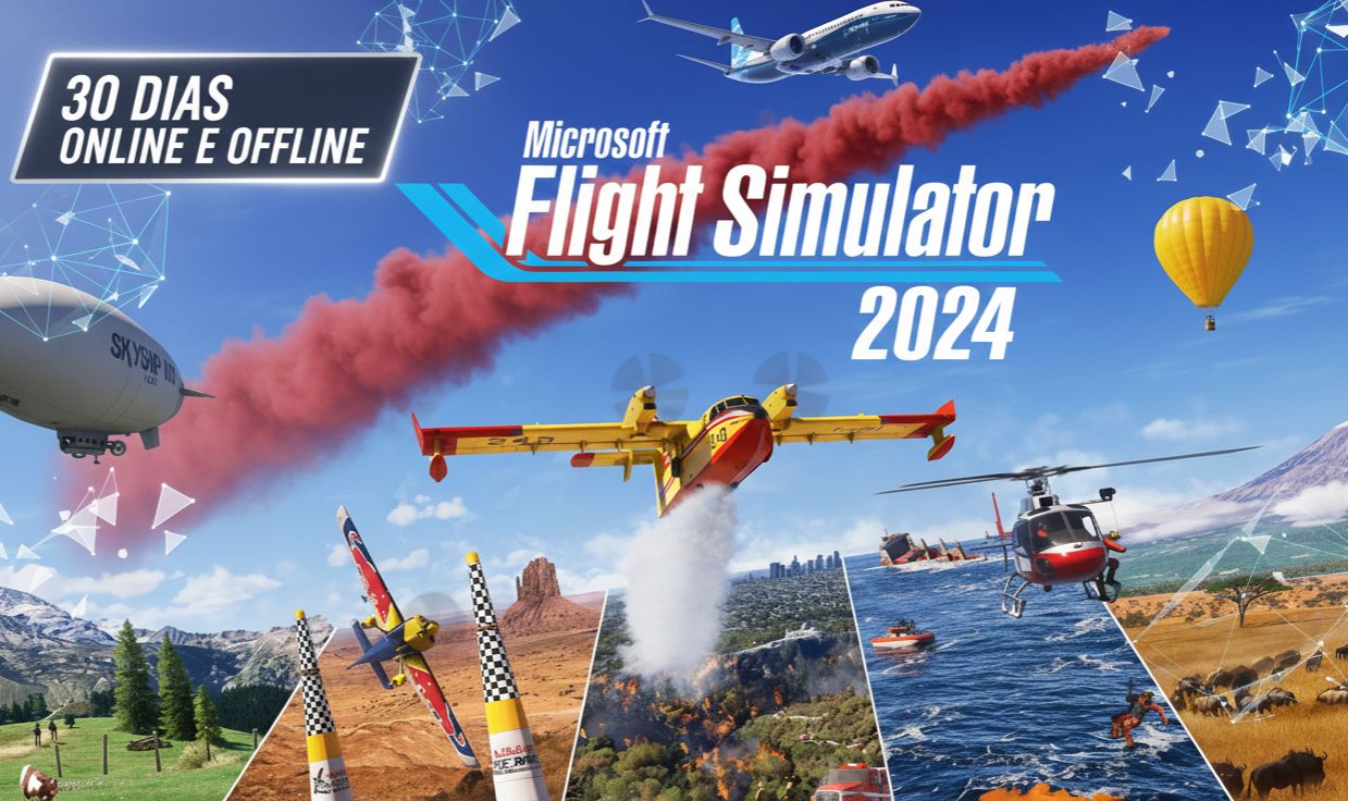 Flight Simulator 2024 jogue Online
