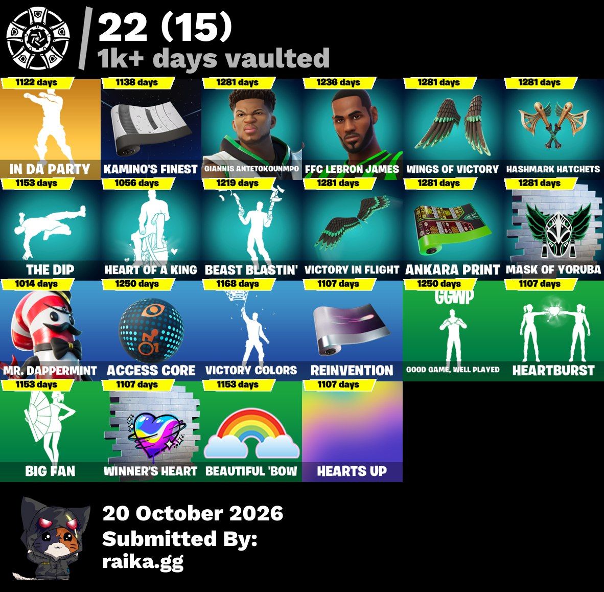 Conta Fortnite 120 skins Chun, Renegade, lebron, candy axe e reaper + 950 vbucks
