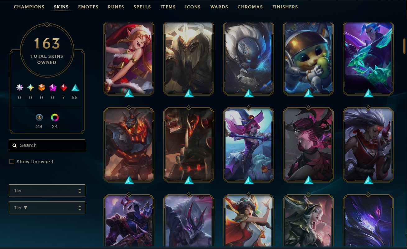 Conta Esmeralda 4 66% Winrate HANDLVL TODOS OS CHAMPIONS
