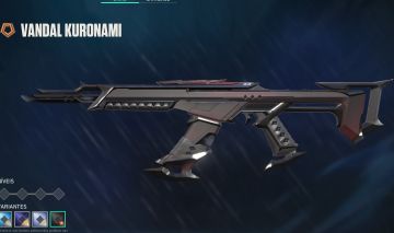 Conta de valorant com vandal zerofang e kuronami.