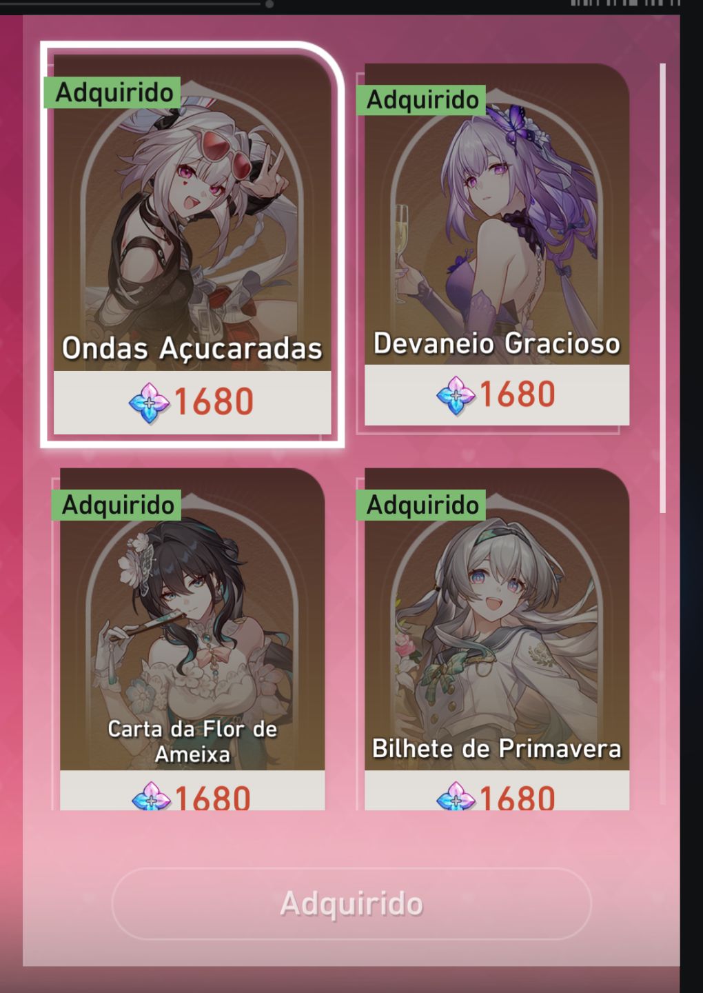 Acc Dolphin - Honkai Star Rail - 77 Limitados + Arco Cyrene + Skins + ABSURDO!