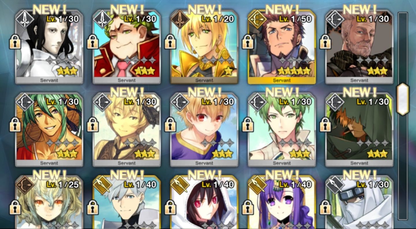 CONTA FATE GRAND ORDER/JP - Oberon, Summer Skadi, Ciel