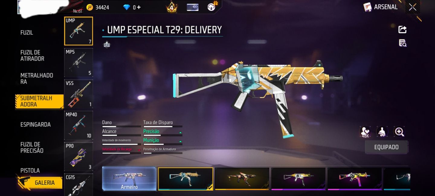 CONTA FREE FIRE NV 61