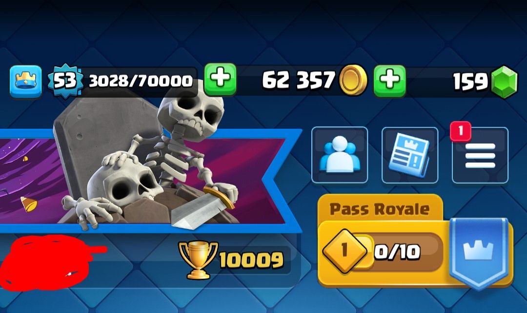 Conta de clash Royale na arena 25 VETERANA ( DESDE 2020)