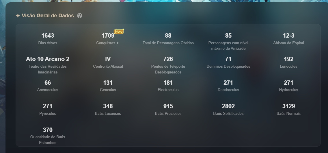 CONTA END GAME AR 60 Muito bem cuidada desde o início do jogo