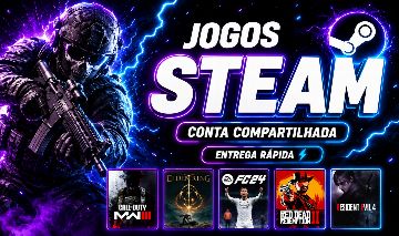 JOGOS STEAM | COD ELDEN RING FIFA RDR RE CYBERPUNK | OFFLINE PC