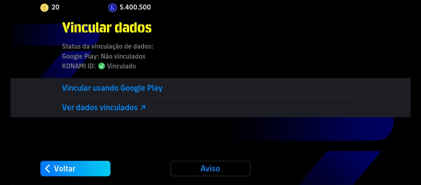 Conta Efootaball
