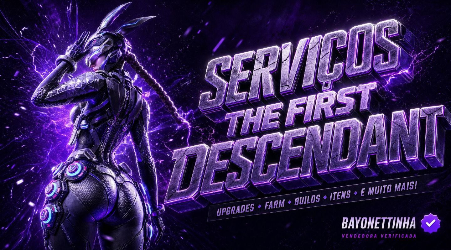 SERVIÇOS THE FIRST DESCENDANT - CARRY 100% SEGURO