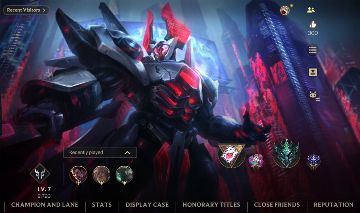 Conta wild rift Deus darius