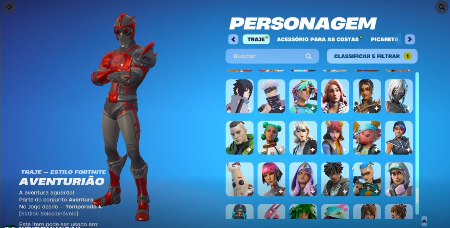 CONTA DE FORTNITE 400+ SKINS + PACOTE FUNDADOR