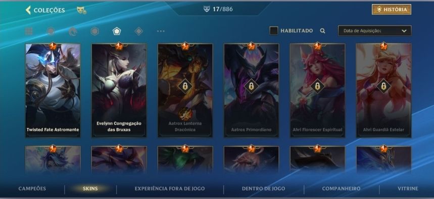 Wild rift iniciante main evelynn/syndra faltando apenas 2 skins da evelynn