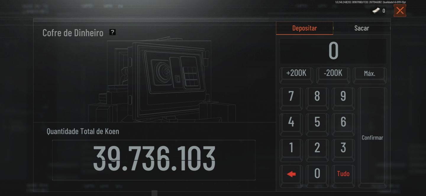 Conta Arena Breakout | 60M no Armazém | Skins de Armas, Faca e Personagens