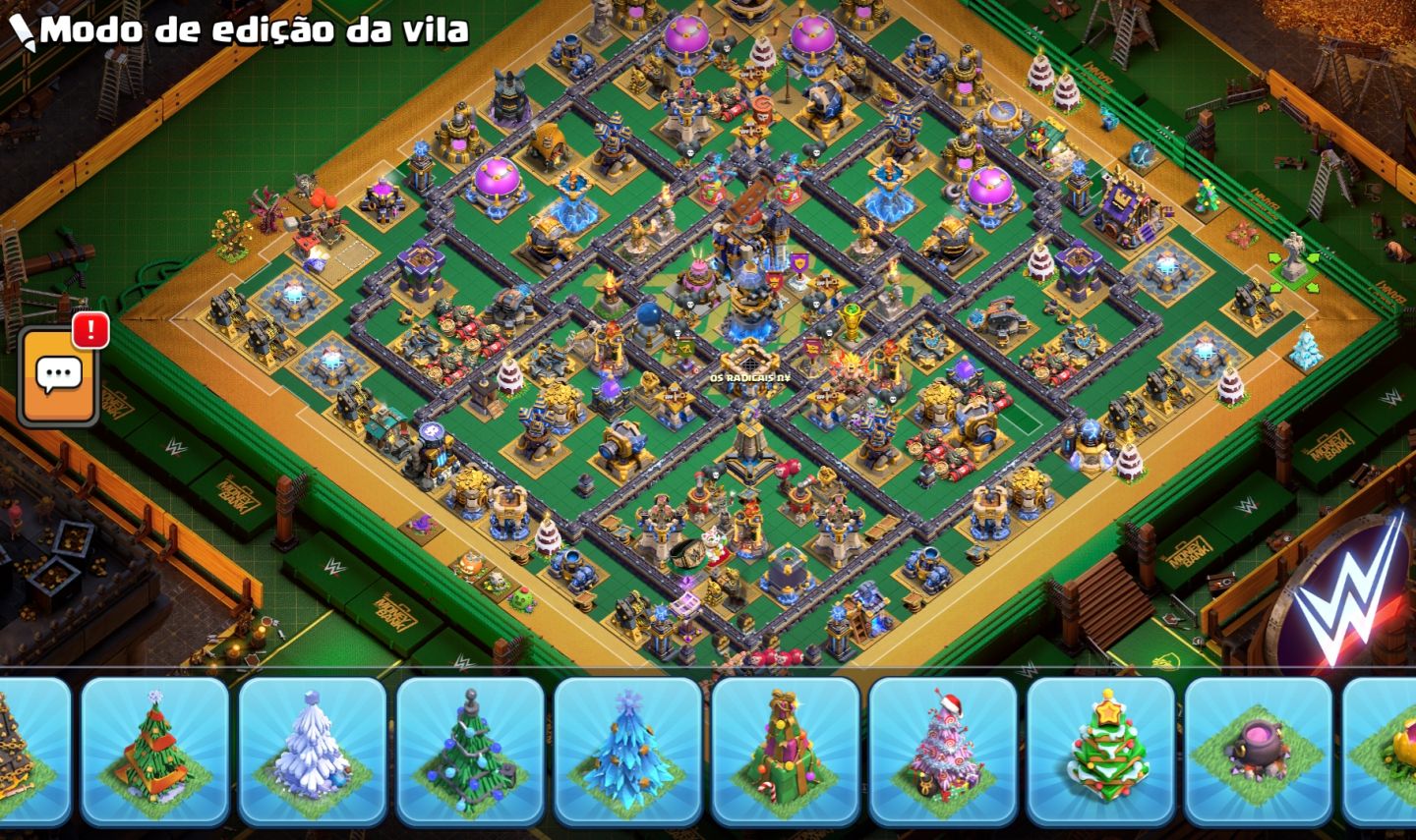 Cv 18 full, e muito rara com id raro e obstaculos antigos, muitas skins de herói