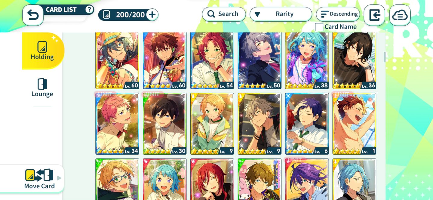 ENSEMBLE STARS - CONTA LV60 AVANÇADA