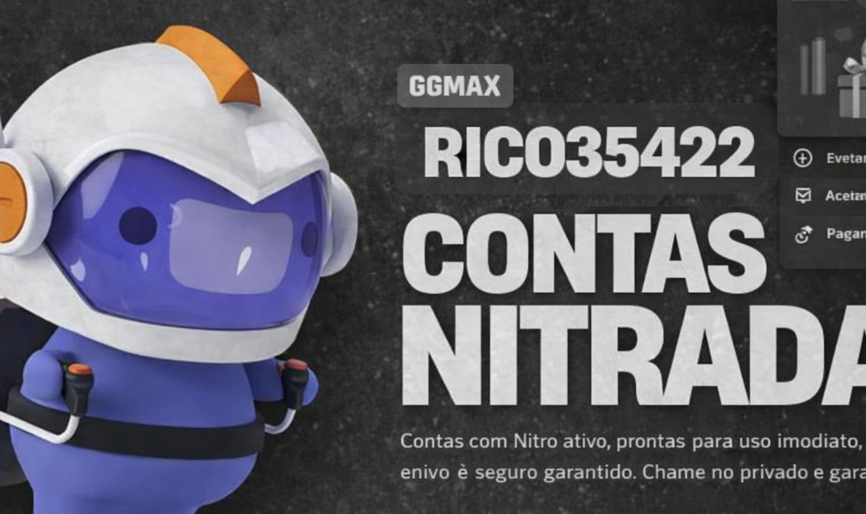 (DISCORD) CONTA NITRADA 3 MESES E 1 MÊS NITRO
