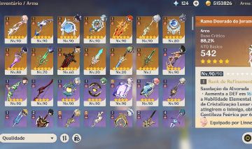 CONTA GENSHIN IMPACT END GAME PERFEITA AR59 AETHER +75 DIAS DE BENÇÃO VARIOS T5