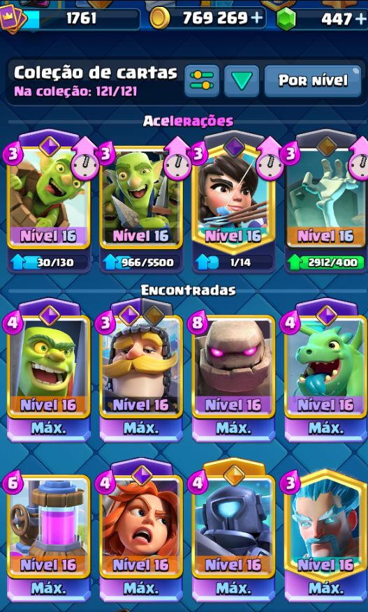 CONTA FULL MAX 12K TROFÉUS | MAIOR CAMPEÃO RANK 7313 | QUASE TUDO NV 15 ELITE