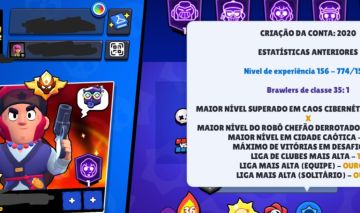 CONTA RARA! BRAWL STARS 84000+ PASSES ANTIGOS CRIADA DESDE DE 2020 TEM DE TUDO