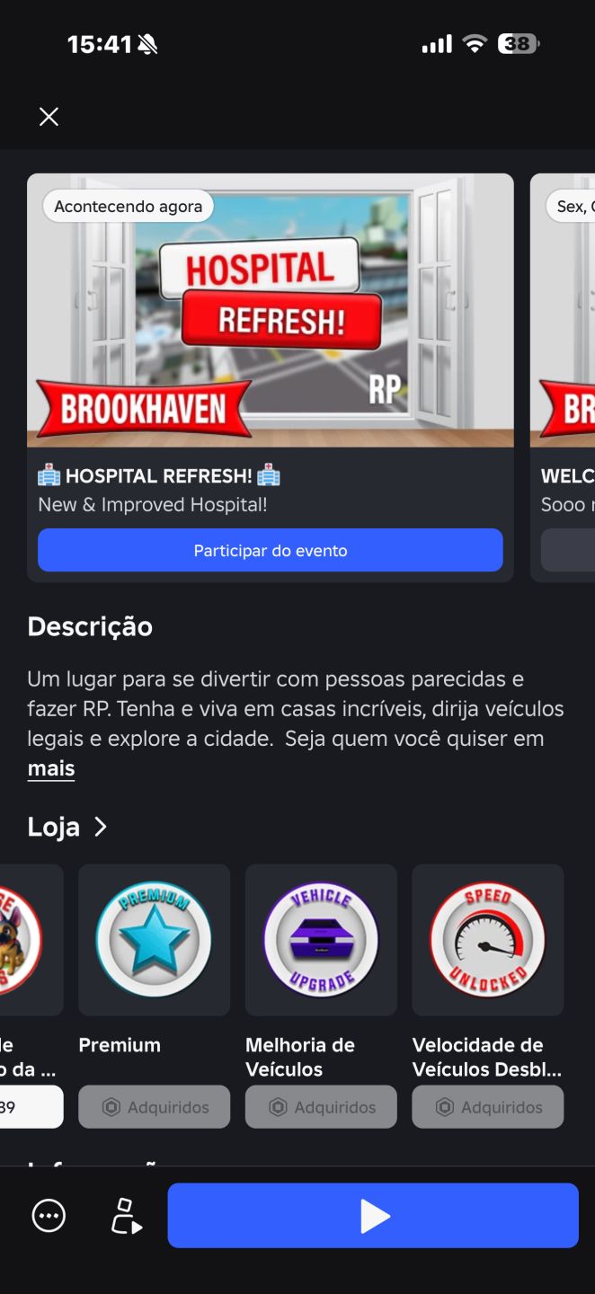 CONTA ROBLOX RARA | BLOX FRUITS + GAMEPASSES +15K ROBUX GASTOS