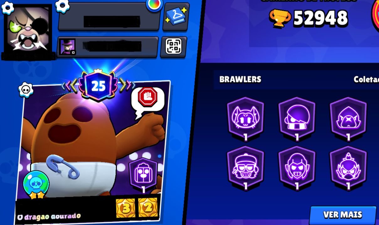 CONTA BRAWL STARS | 52K+ TROFÉUS | VÁRIOS BRAWLERS LVL 11 |CONTA 2020
