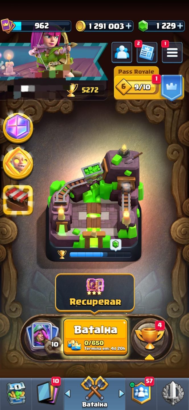 CONTA CLASH INICIANTE ARENA 16