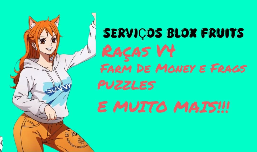 Serviços Blox Fruits (LEIA ATENTAMENTE A DESCRIÇÃO)
