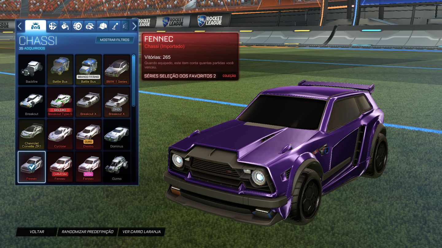 Conta epic rocket league com fennec boost padrao preto e fortnite 60+skins