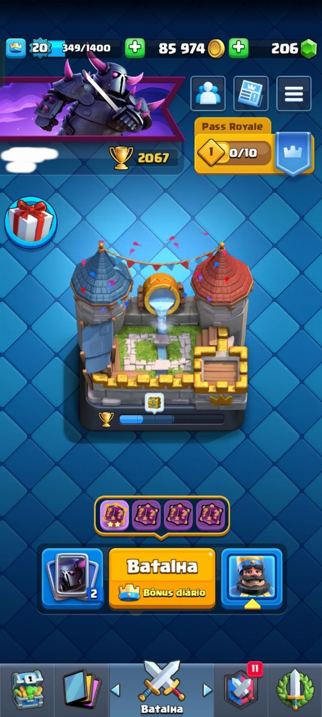 Conta Supercell Completa | Brawl Stars Avançado + Clash Royale + Hay Day