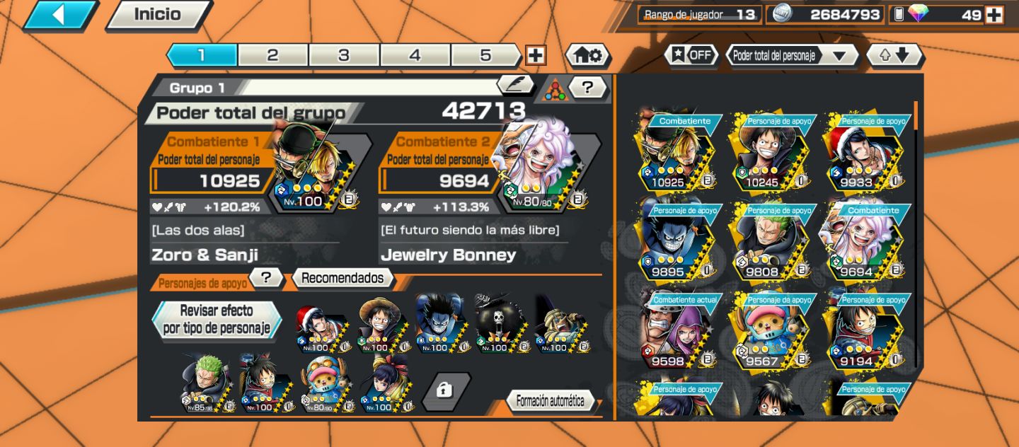 One Piece Bounty Rush Conta Com Zoranji & Bonney Nika +2 EXs é Novo Koby Bf