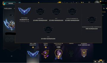 CONTA DIAMANTE 4 66% DE WINRATE / HANDLEVEL + TROCA DE NICK + 47 SKINS