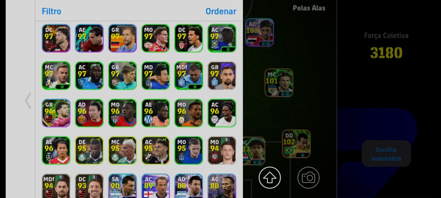 Conta de efutebol top