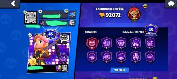 CONTA BRAWL STARS 2018 COM TODOS OS BRAWLERS E CONTA CLASH FULL CARTAS 2017!